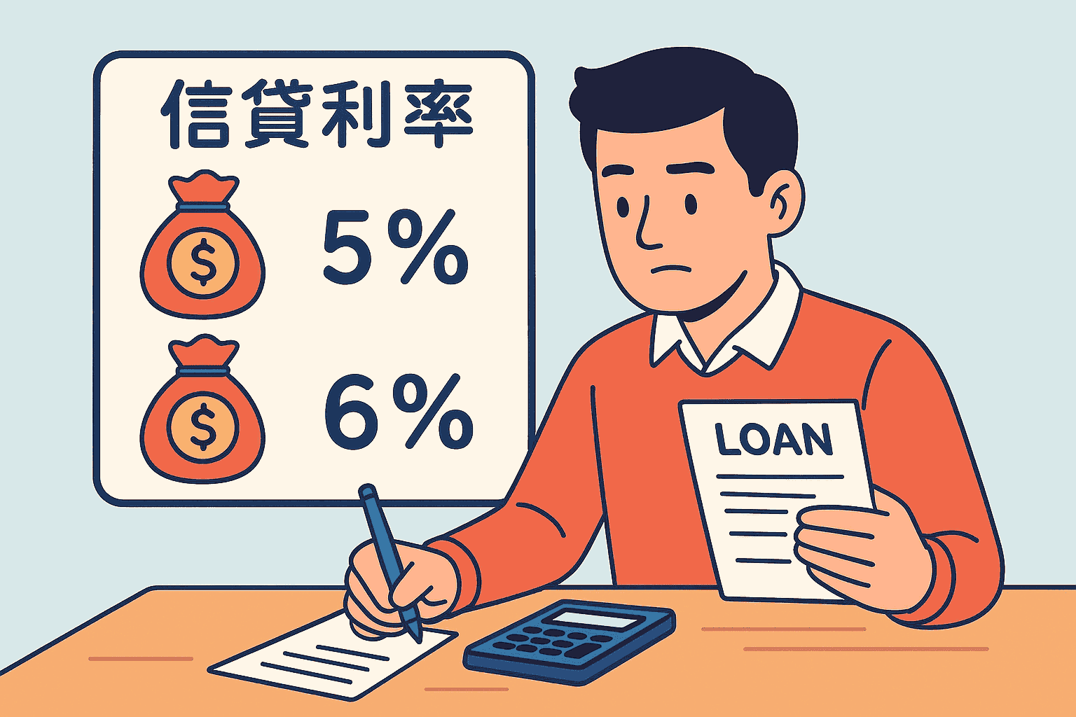 利率差一點，還款差一大截：信貸利率你真的懂嗎？