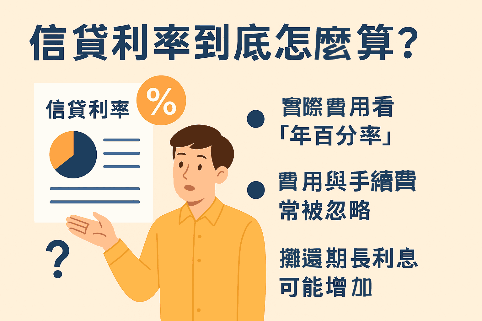 ​信貸利率到底怎麼算？你以為的低利率，其實可能讓你多付上萬塊